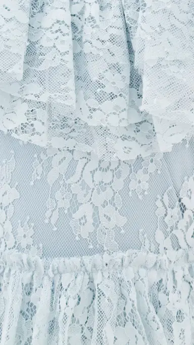 Sea Sharleen Lace V Neck Dress Sky | Thumbnail 6 Sea Sharleen Lace V Neck Dress Sky | Thumbnail 6