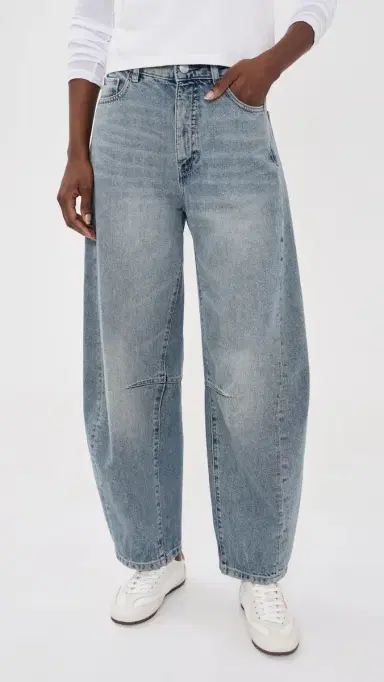 DL1961 Miro Barrel High Rise Jeans Worn Day 29 | Thumbnail 2