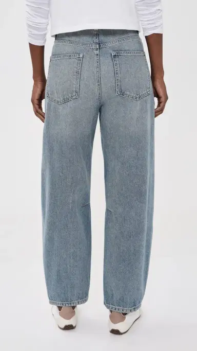 DL1961 Miro Barrel High Rise Jeans Worn Day 29 | Thumbnail 3
