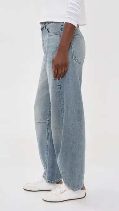 DL1961 Miro Barrel High Rise Jeans Worn Day 29 | Thumbnail 4