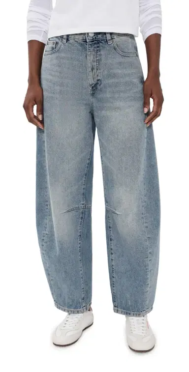 DL1961 Miro Barrel High Rise Jeans Worn Day 29 | Thumbnail 1