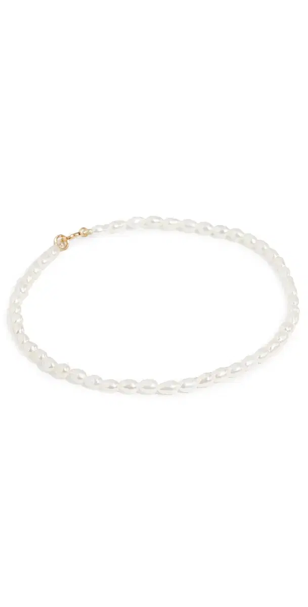 Ariel Gordon Jewelry Petite Pearl Beaded Bracelet Pearl/14k Gold One Size