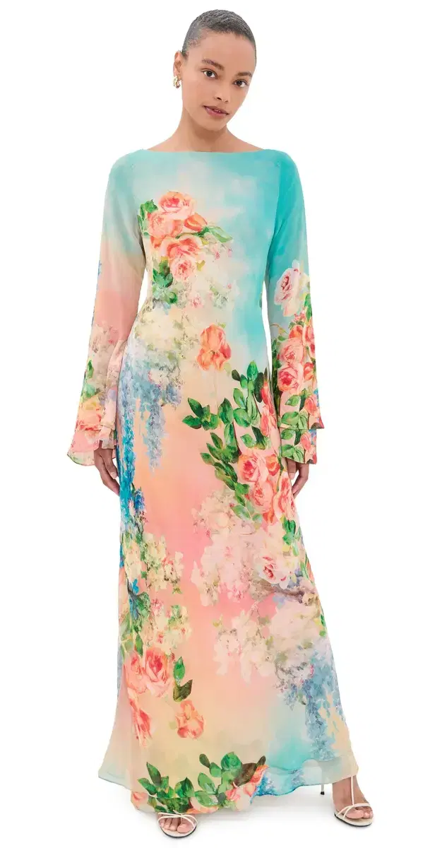 Hemant and Nandita Double Layer axi Dress ulti