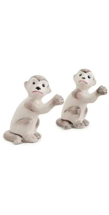 LES OTTOMANS Monkey Salt and Pepper Shakers | Thumbnail 1