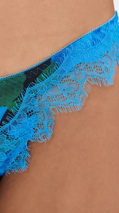 Kat the Label Sorrento Thong Panties Azure | Thumbnail 5