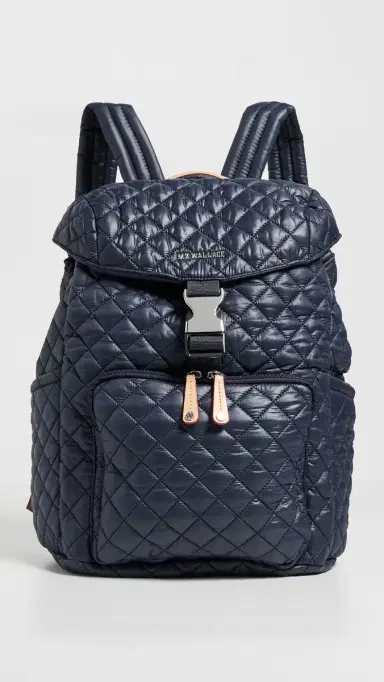MZ Wallace Metro Quilted Diaper Backpack Dawn One Size | Thumbnail 2