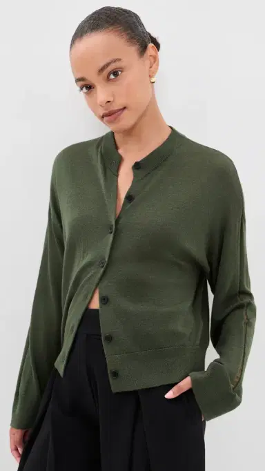 IRO Iconia Cardigan Pine Green | Thumbnail 2
