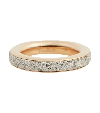 Pomellato Iconica 18kt gold ring with diamonds | Thumbnail 1