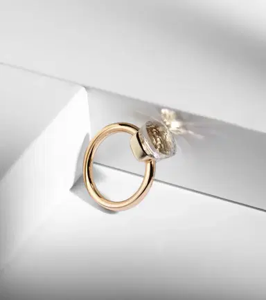 Pomellato Nudo 18kt gold ring with topaz | Thumbnail 5 Pomellato Nudo 18kt gold ring with topaz | Thumbnail 5