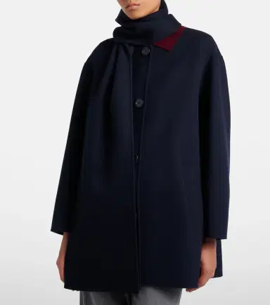 'S Max Mara Scarf-detail virgin wool coat | Thumbnail 2 'S Max Mara Scarf-detail virgin wool coat | Thumbnail 2
