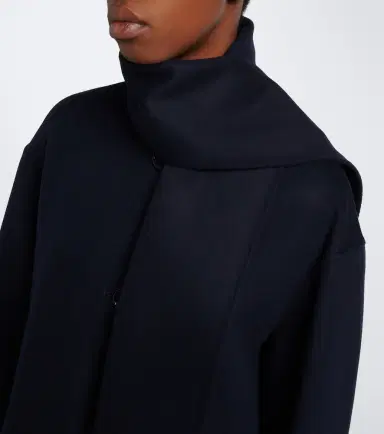 'S Max Mara Scarf-detail virgin wool coat | Thumbnail 4 'S Max Mara Scarf-detail virgin wool coat | Thumbnail 4