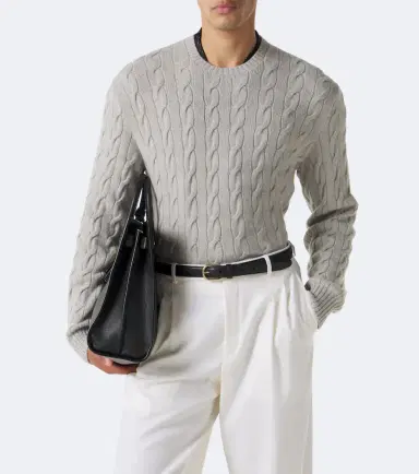 Ralph Lauren Purple Label Cable-knit cashmere sweater | Thumbnail 2 Ralph Lauren Purple Label Cable-knit cashmere sweater | Thumbnail 2