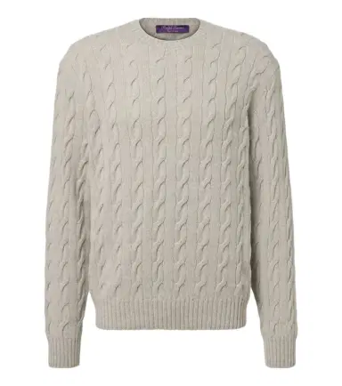 Ralph Lauren Purple Label Cable-knit cashmere sweater | Thumbnail 1 Ralph Lauren Purple Label Cable-knit cashmere sweater | Thumbnail 1
