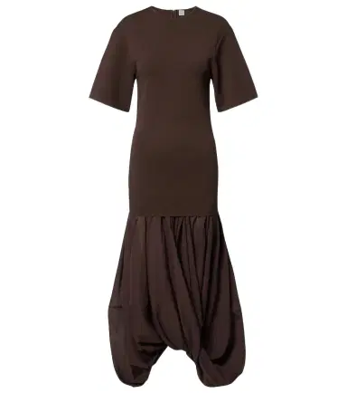 TOTEME Cocoon jersey midi dress | Thumbnail 1