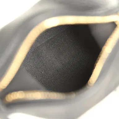Chanel Chanel Micro Top Handle Round Hobo Pouch Black Grained Calfskin Gold Hardware | Thumbnail 8