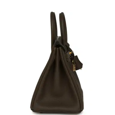 HERMÈS Hermes Birkin 25 Vert Loden Togo Permabrass Hardware | Thumbnail 3 HERMÈS Hermes Birkin 25 Vert Loden Togo Permabrass Hardware | Thumbnail 3