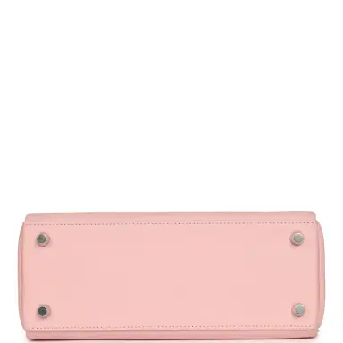 HERMÈS Hermes Kelly Retourne 25 Rose Sakura Swift Palladium Hardware | Thumbnail 6 HERMÈS Hermes Kelly Retourne 25 Rose Sakura Swift Palladium Hardware | Thumbnail 6