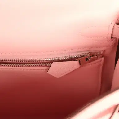 HERMÈS Hermes Kelly Retourne 25 Rose Sakura Swift Palladium Hardware | Thumbnail 9 HERMÈS Hermes Kelly Retourne 25 Rose Sakura Swift Palladium Hardware | Thumbnail 9