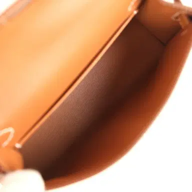 HERMÈS Hermes Kelly Sellier 20 Gold Epsom Palladium Hardware | Thumbnail 8