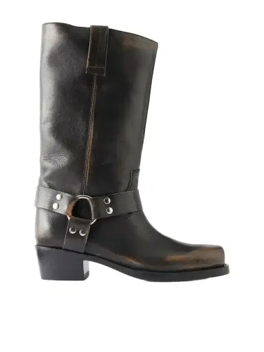 Paris Texas Roxy Studded Leather Knee Boots | Thumbnail 1 Paris Texas Roxy Studded Leather Knee Boots | Thumbnail 1