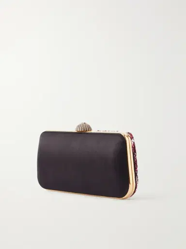 Valentino Garavani Carry Secrets Embellished Satin Clutch | Thumbnail 4