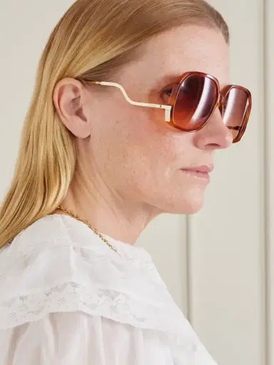 Chloé Square-frame Acetate Sunglasses | Thumbnail 5