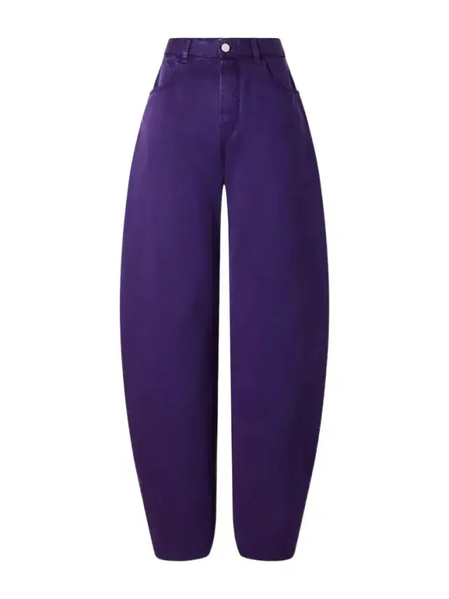Alaïa Mid-rise Wide-leg Jeans