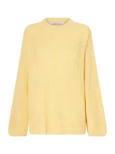 Another Tomorrow Cotton And Linen-blend Sweater | Thumbnail 1