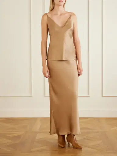 Gabriela Hearst Maria Silk-satin Tank | Thumbnail 2