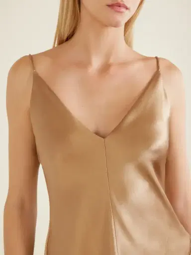 Gabriela Hearst Maria Silk-satin Tank | Thumbnail 4