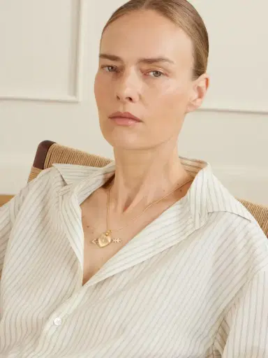 Marie Lichtenberg Cœur Percé 18-karat Gold And Diamond Pendant Necklace | Thumbnail 2 Marie Lichtenberg Cœur Percé 18-karat Gold And Diamond Pendant Necklace | Thumbnail 2