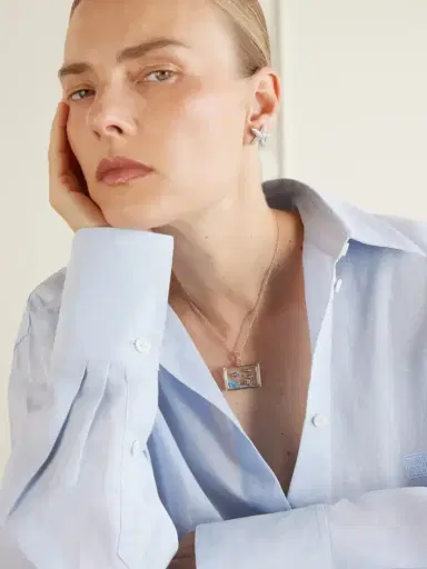 Yvonne Léon Aquarium 9-karat Gold Multi-stone Necklace | Thumbnail 2 Yvonne Léon Aquarium 9-karat Gold Multi-stone Necklace | Thumbnail 2