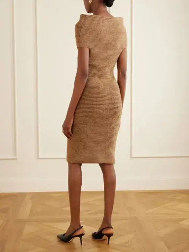 Magda Butrym Knitted Jersey Midi Dress | Thumbnail 3