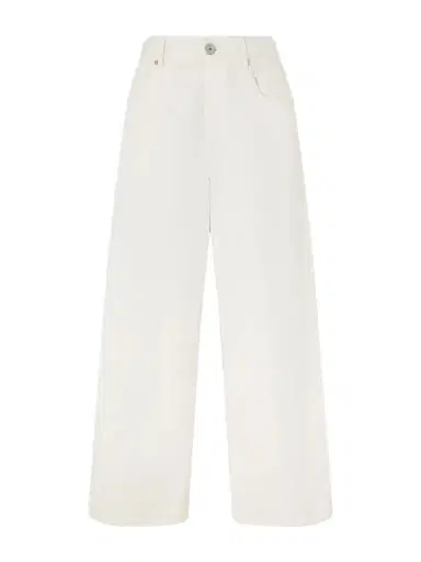 Brunello Cucinelli Embellished High-rise Wide-leg Jeans | Thumbnail 1 Brunello Cucinelli Embellished High-rise Wide-leg Jeans | Thumbnail 1