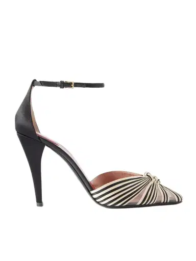 Valentino Garavani Annine 100 Satin Pumps | Thumbnail 1 Valentino Garavani Annine 100 Satin Pumps | Thumbnail 1