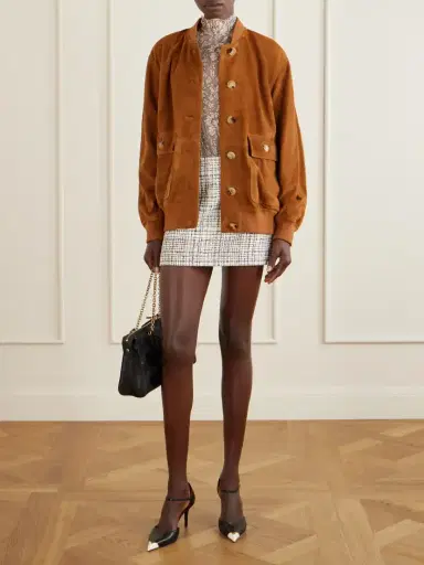 Valentino Garavani Suede Jacket | Thumbnail 2 Valentino Garavani Suede Jacket | Thumbnail 2