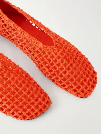 Proenza Schouler Slant Crocheted Ballet Flats | Thumbnail 5