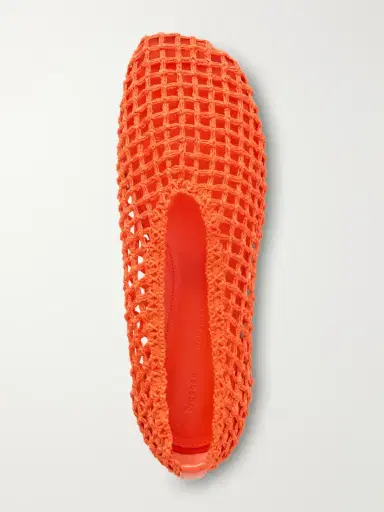 Proenza Schouler Slant Crocheted Ballet Flats | Thumbnail 6