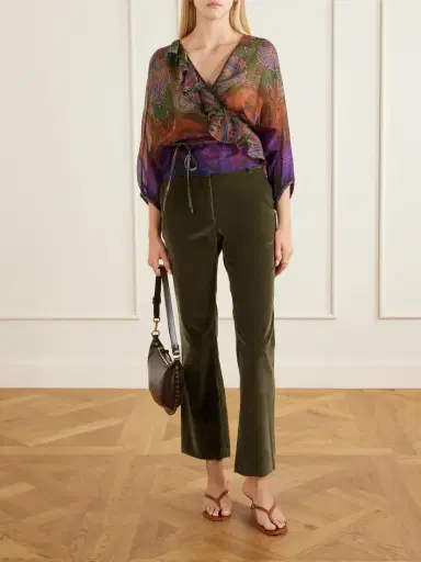La DoubleJ Velvet Straight-leg Pants | Thumbnail 2 La DoubleJ Velvet Straight-leg Pants | Thumbnail 2