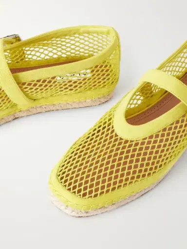 Alaïa Suede-trimmed Mesh Espadrilles | Thumbnail 5 Alaïa Suede-trimmed Mesh Espadrilles | Thumbnail 5