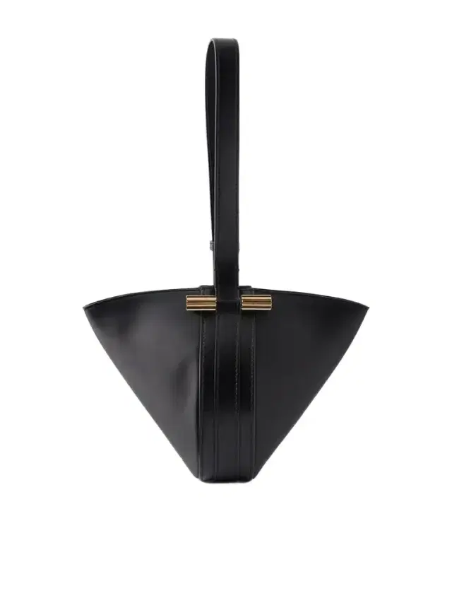 Victoria Beckham Portofina Dia Leather-trimmed Satin Clutch
