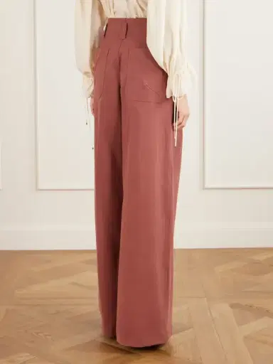 Chloé Cotton Wide-leg Pants | Thumbnail 3