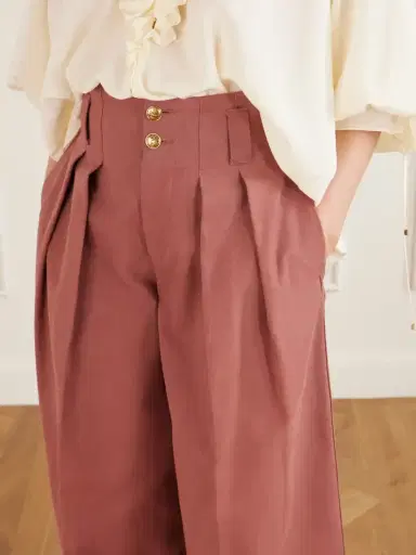 Chloé Cotton Wide-leg Pants | Thumbnail 4