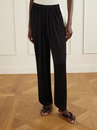 Alaïa Striped Cady Straight-leg Pants | Thumbnail 3 Alaïa Striped Cady Straight-leg Pants | Thumbnail 3