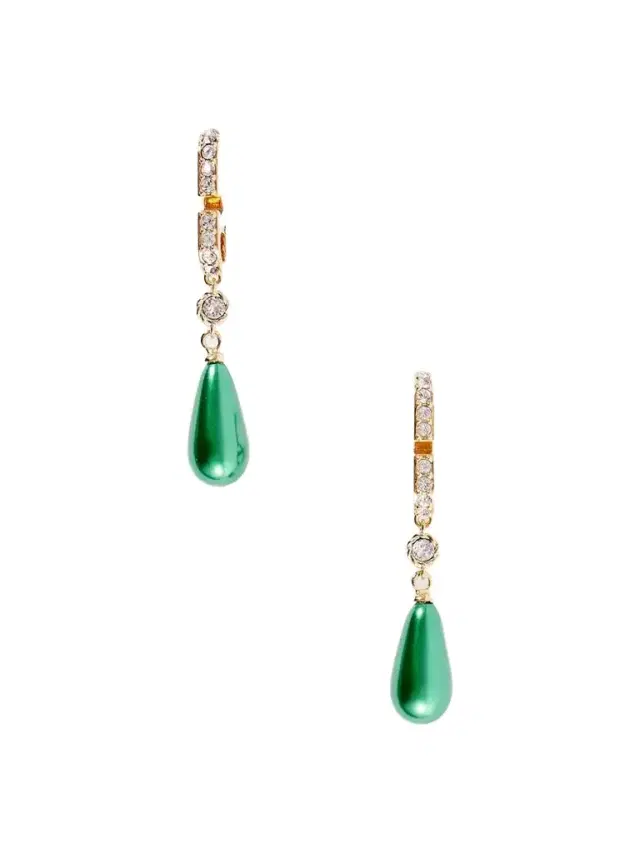 Valentino Garavani tone Beaded Crystal Earrings