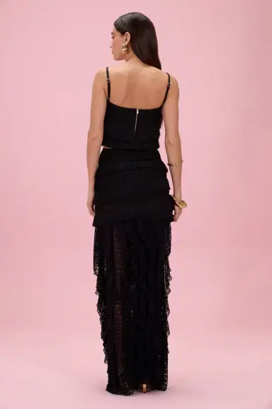 PatBo AYLA FRINGE MAXI SKIRT | Thumbnail 3 PatBo AYLA FRINGE MAXI SKIRT | Thumbnail 3