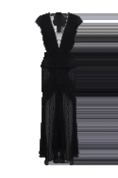 PatBo AYLA FRINGE PLUNGE MAXI DRESS | Thumbnail 2