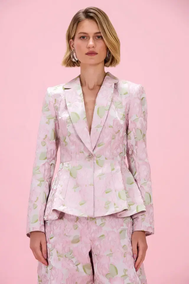 PatBo GARDEN JACQUARD BLAZER