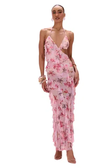 PatBo ORCHID BLOOM CUT-OUT BEACH DRESS | Thumbnail 1 PatBo ORCHID BLOOM CUT-OUT BEACH DRESS | Thumbnail 1