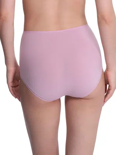 Natori Women's Bliss Bare Cotton High Waist Brief - Rose Mist - Size XXL | Thumbnail 3
